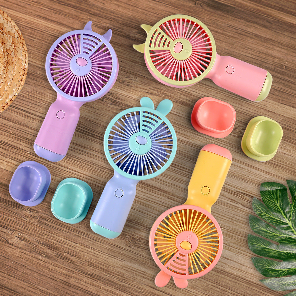 Bærbar Håndholdt Ventilator Kanin-design Kompakt 1