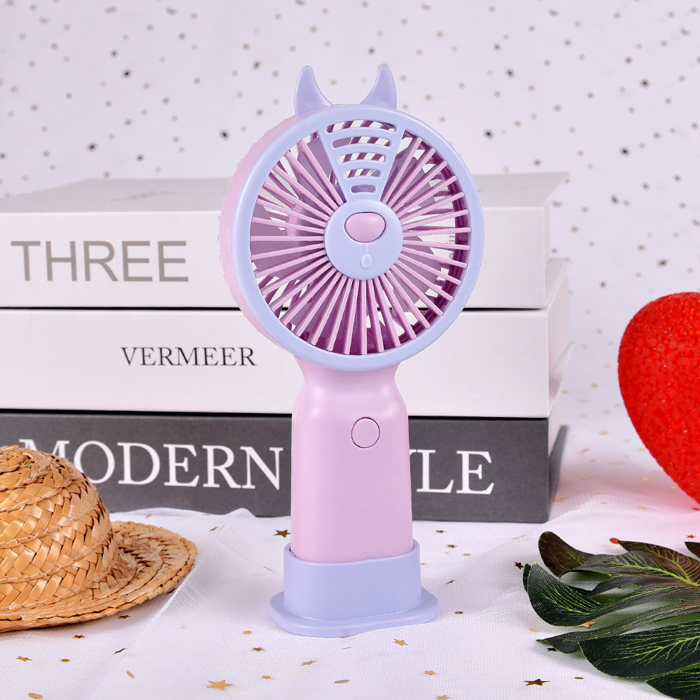 Bærbar Håndholdt Ventilator Kanin-design Kompakt 7