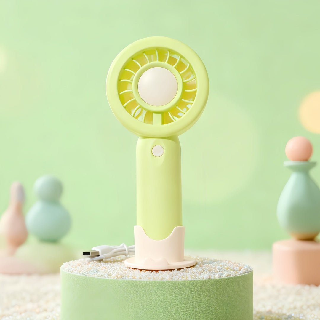 Bærbar Håndventilator til Kvinder med Ergonomisk Design 5