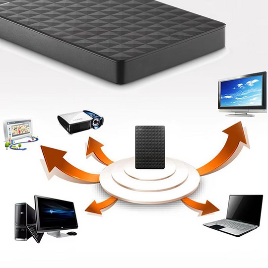 Bærbar Harddisk 8TB USB 3.0 3