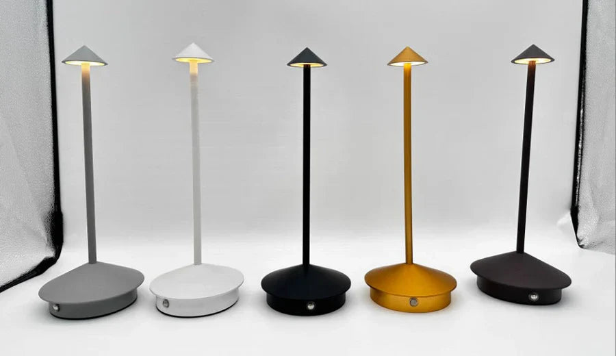 Bærbar LED-stemningslampe Minimalistisk Design 4