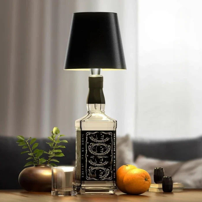 Bærbar LED Flaskelampe Med Touch Kontrol 4