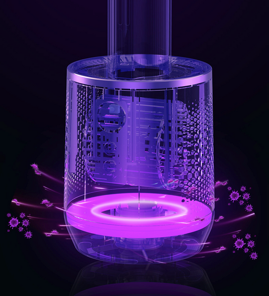 Bærbar Luftkøler med Luftrenser og Oscillerende Ventilator 3