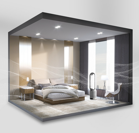 Bærbar Luftkøler med Luftrenser og Oscillerende Ventilator 7