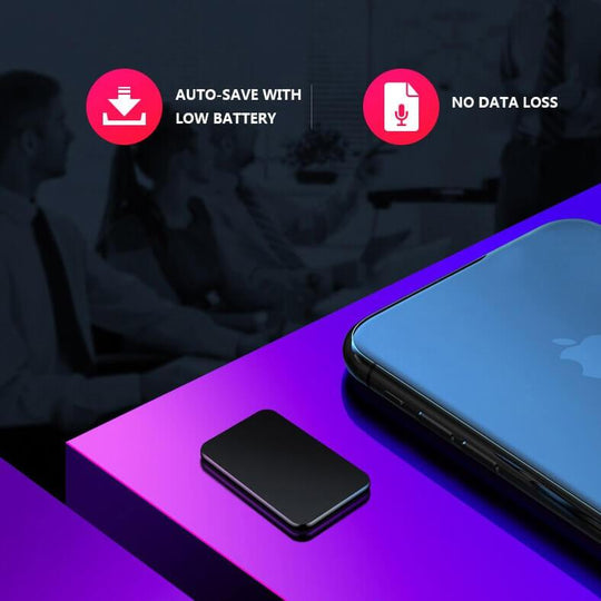 Bærbar Mini Stemmeoptager med 64GB Kapacitet 4