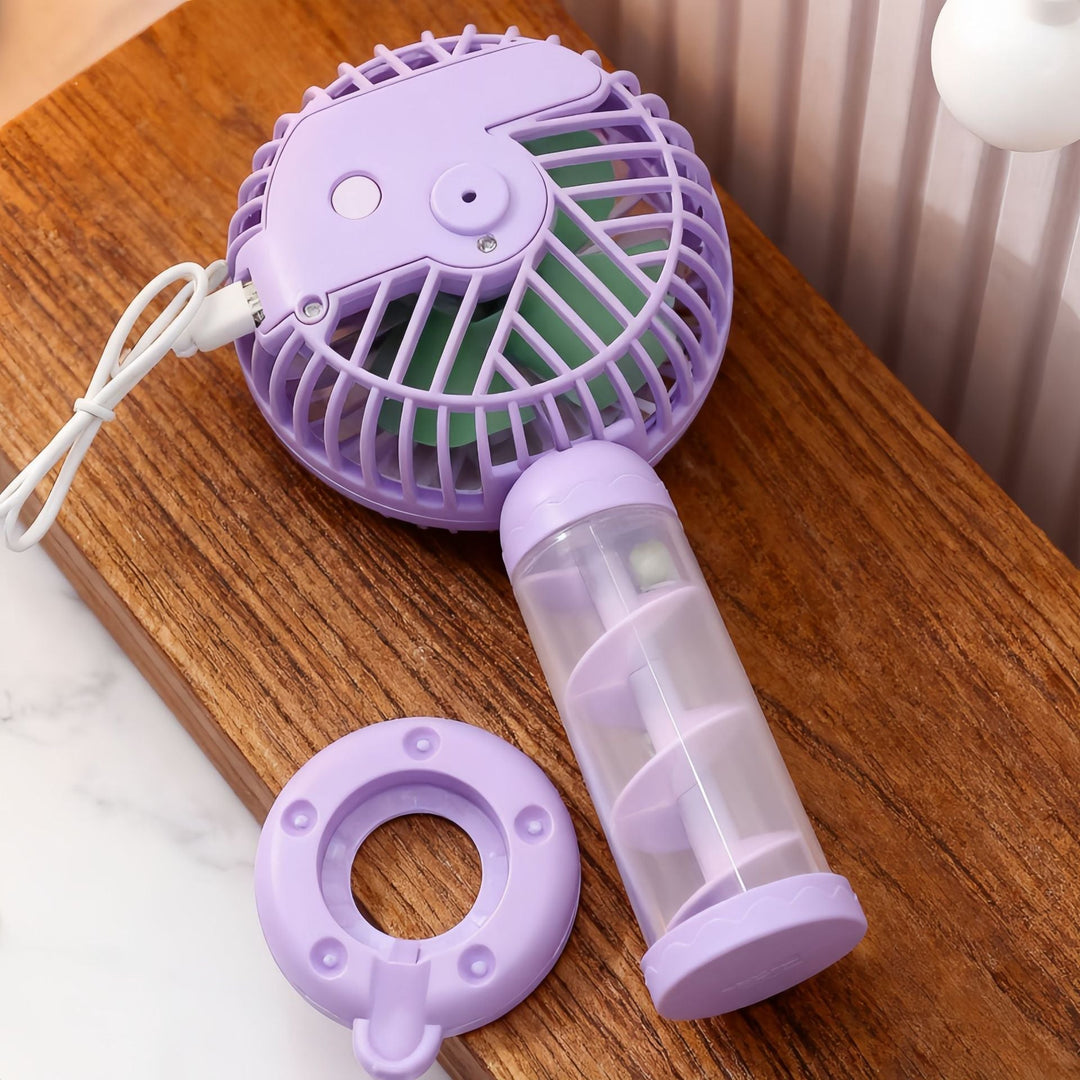 Bærbar Mini USB Blæser med Spiral Design 2