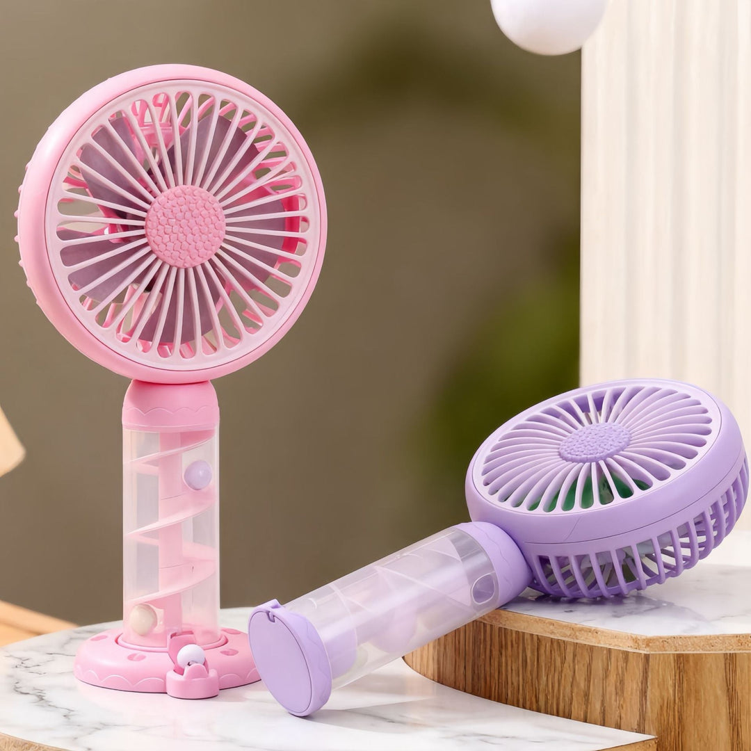 Bærbar Mini USB Blæser med Spiral Design 3