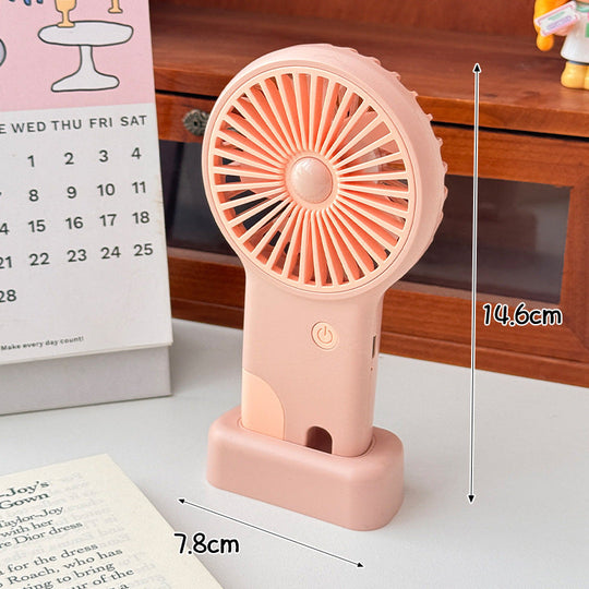 Bærbar Mini Ventilator Kompakt Design 6