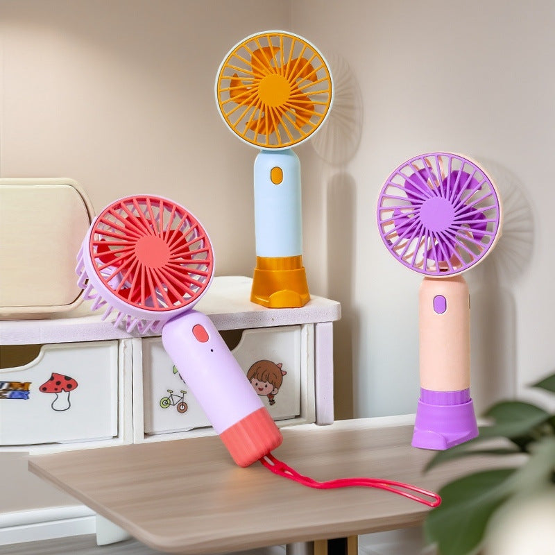 Bærbar Miniventilator til Kvinder med Ergonomisk Design 1