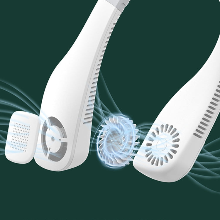 Bærbar Nakkebøjleventilator til Mænd og Kvinder med 360-Graders Rotation 2