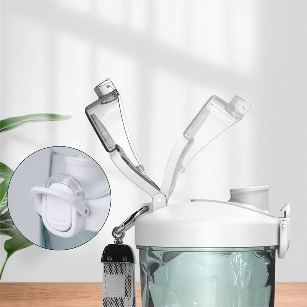Bærbar Smoothie Blender Med Kraftfuld Motor 2