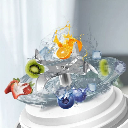 Bærbar Smoothie Blender Med Kraftfuld Motor 3