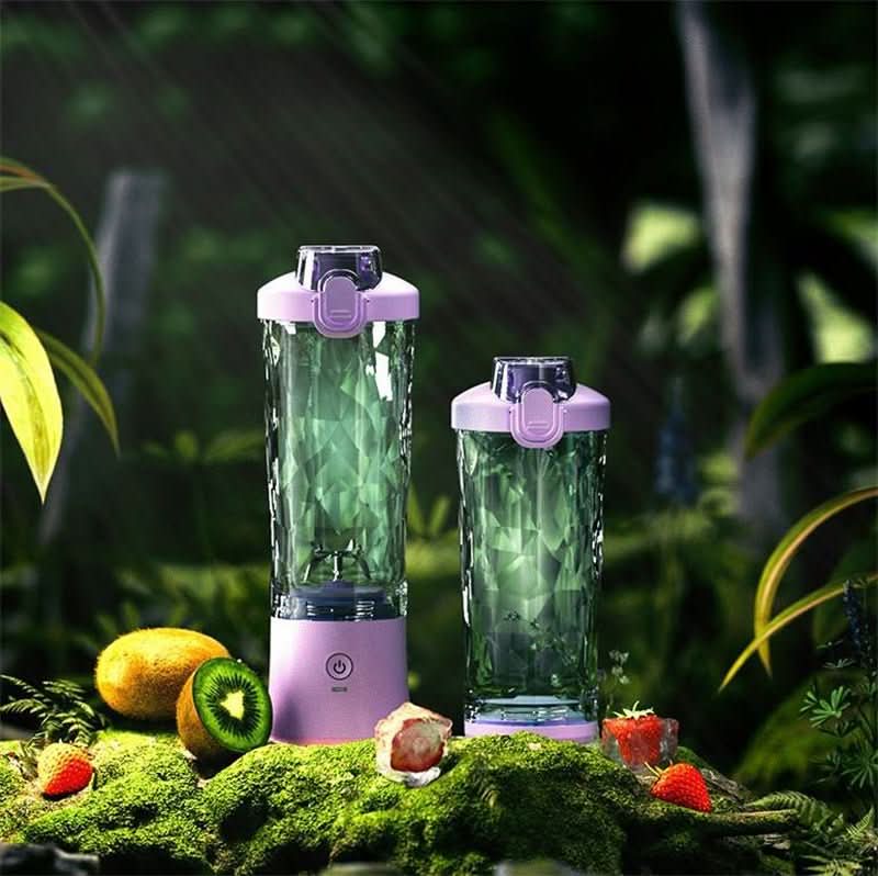 Bærbar Smoothie Blender Med Kraftfuld Motor 8