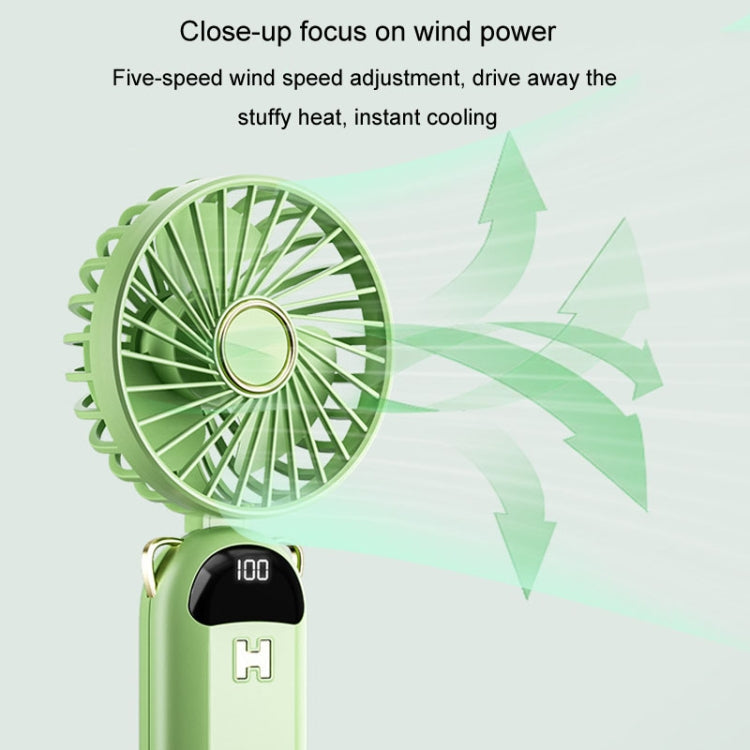 Bærbar USB-opladningsventilator med Foldbar Design 2