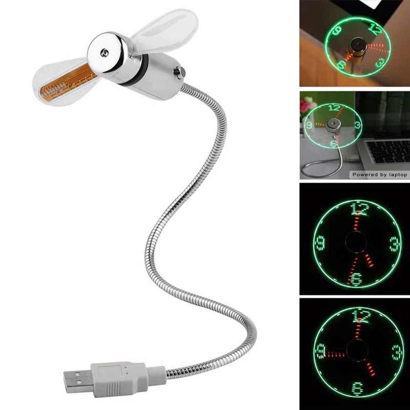 Bærbar USB Blæser med Programmerbar LED 1