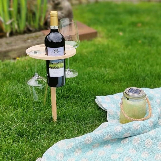 Bærbart Vinbord til Picnic og Udendørs Nydelse 2