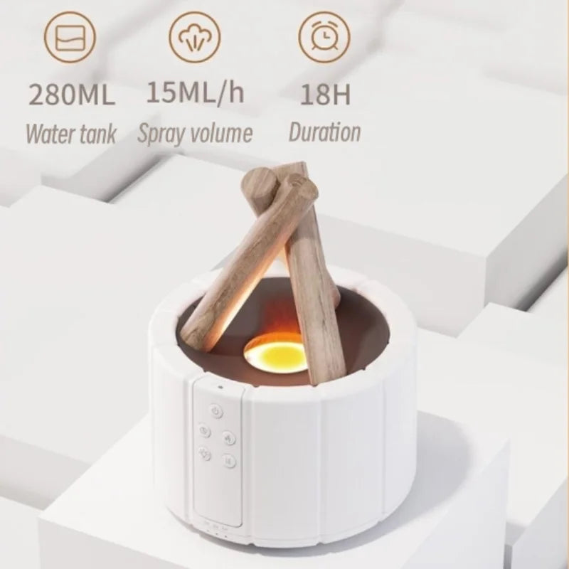 Bålbefugter med Aromaterapi og USB Betjening 6