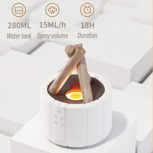 Bålbefugter med Aromaterapi og USB Betjening 6