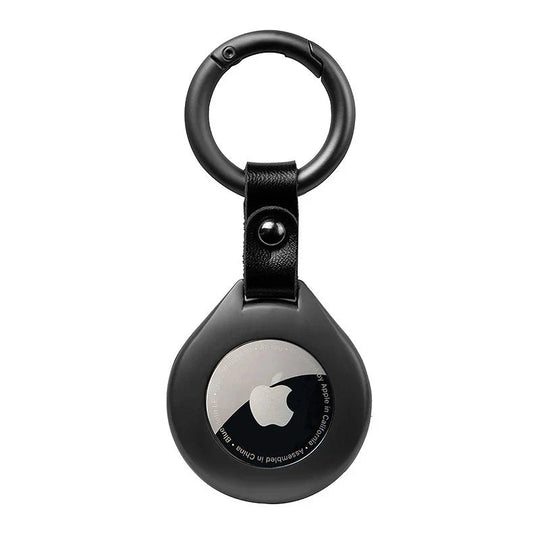 Beskyttelsesetui til Apple Airtags i Læder Metal 4