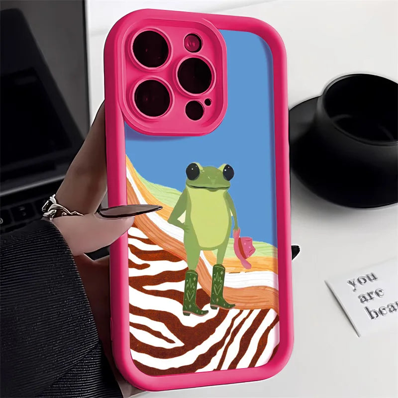 Blomster Telefoncover Til iPhone 13 Og 11 Med Stødsikker Design 1