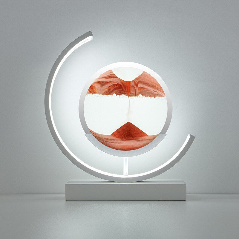 Bordlampe 3D Sand Skål Moderne Design 15