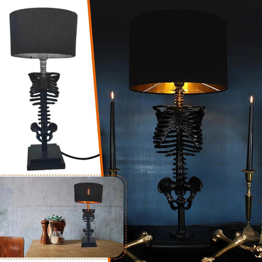 Bordlampe Gotisk Design med USB-Opladning til Stue og Soveværelse 2