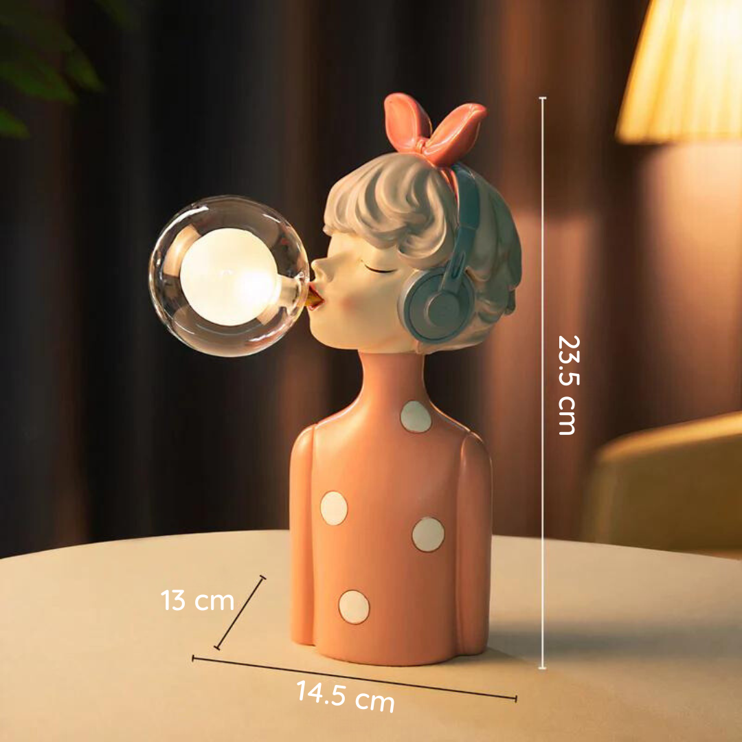 Bordlampe Håndlavet Kunstnerisk Design 11