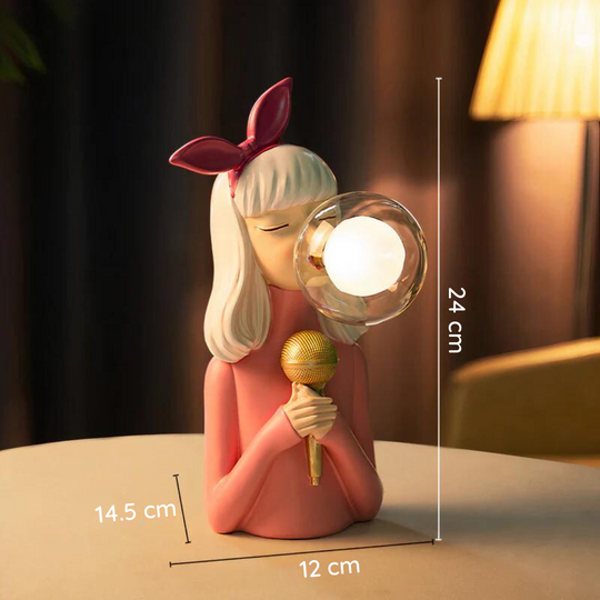 Bordlampe Håndlavet Kunstnerisk Design 12