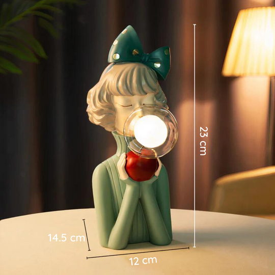 Bordlampe Håndlavet Kunstnerisk Design 9