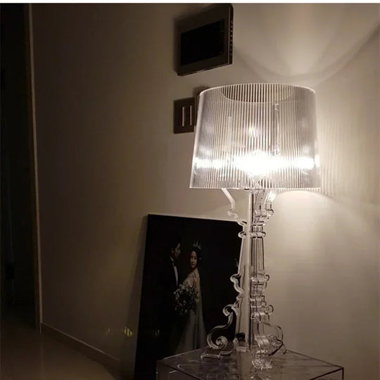 Bordlampe Justerbar Højde Barokstil 3