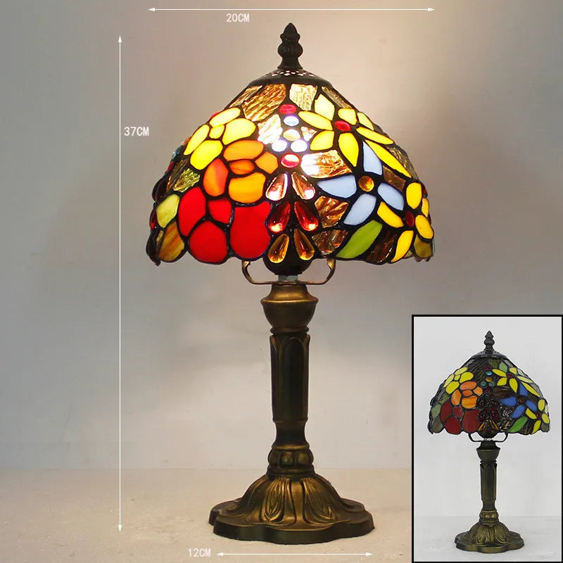Bordlampe Med Justerbar Svanehals Og Farvespil 1