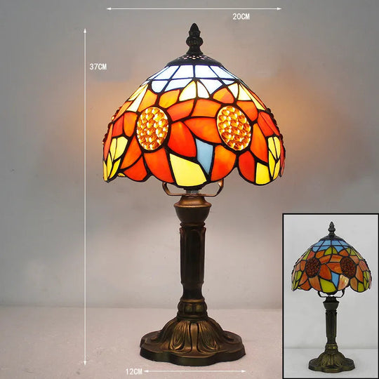 Bordlampe Med Justerbar Svanehals Og Farvespil 6