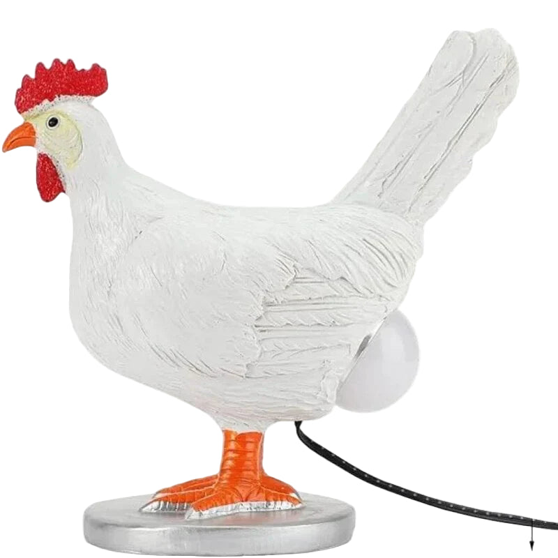 Bordlampe Uden Ledning Kylling Design Sjov Belysning 2