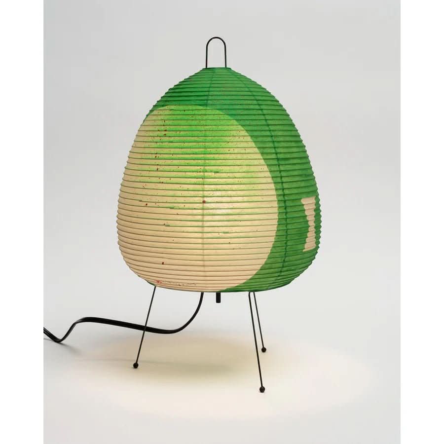 Bordlampe i Japansk Design med Rispapir 14