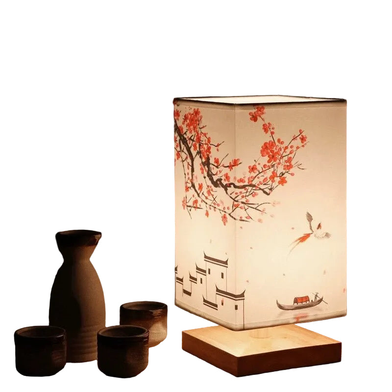 Bordlampe i Japansk Skandinavisk Stil 0