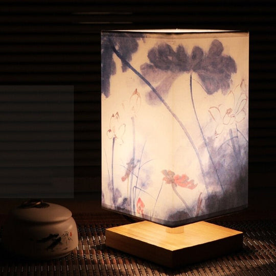 Bordlampe i Japansk Skandinavisk Stil 2