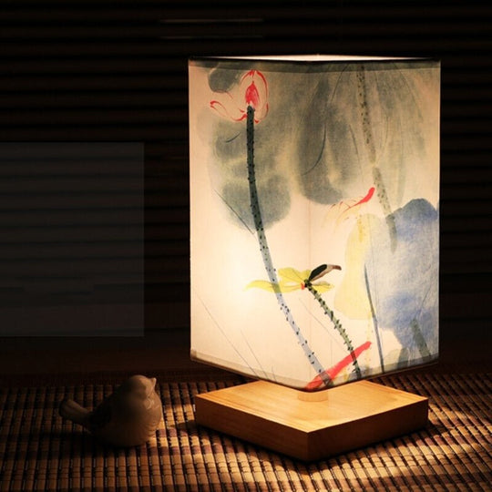 Bordlampe i Japansk Skandinavisk Stil 3