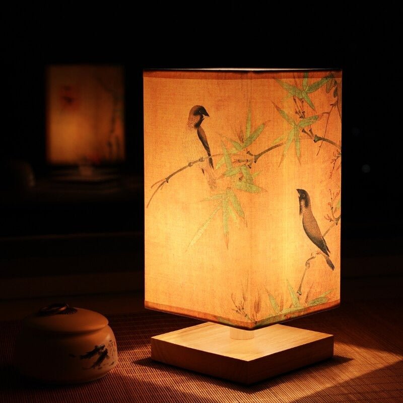 Bordlampe i Japansk Skandinavisk Stil 4