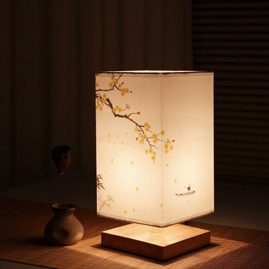 Bordlampe i Japansk Skandinavisk Stil 6
