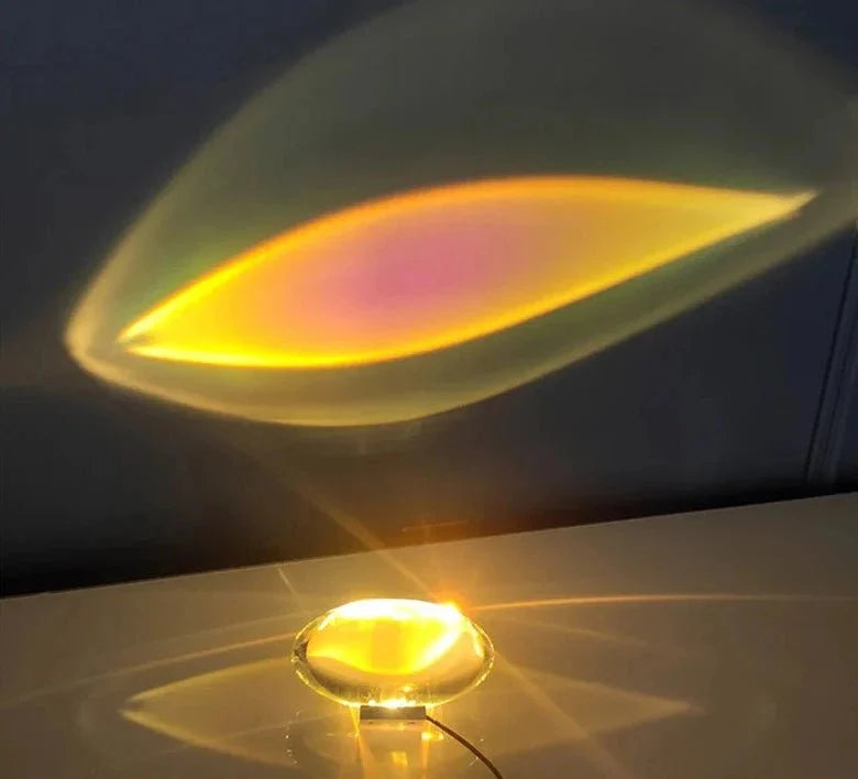 Bordlampe med Krystaldetaljer 4