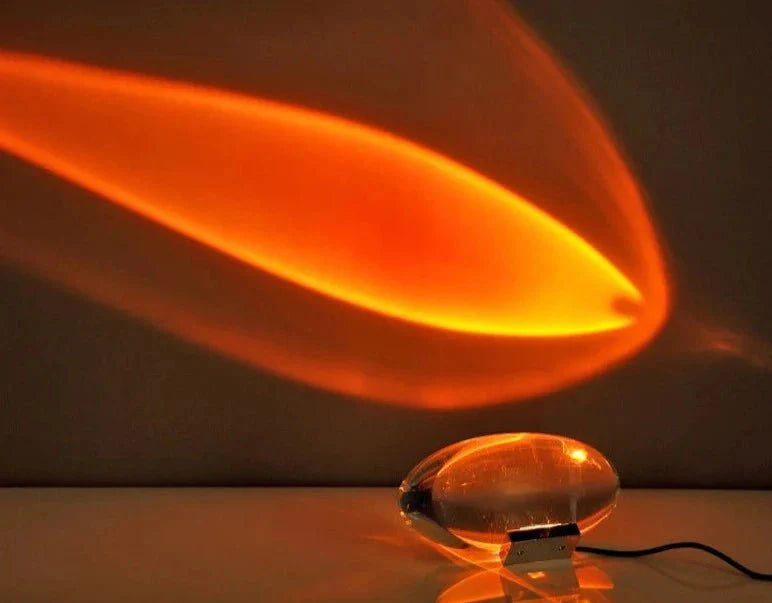 Bordlampe med Krystaldetaljer 7