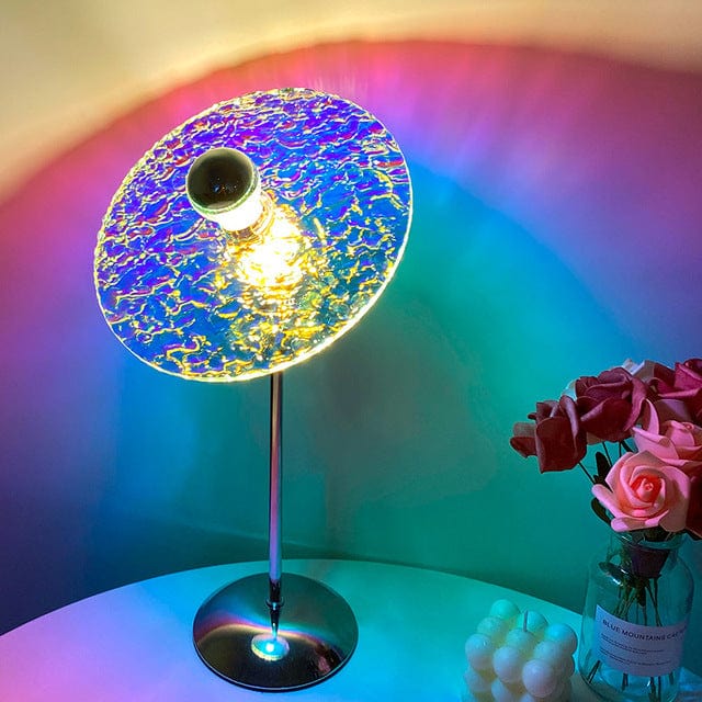 Bordlampe med Solnedgangsprojektion 1