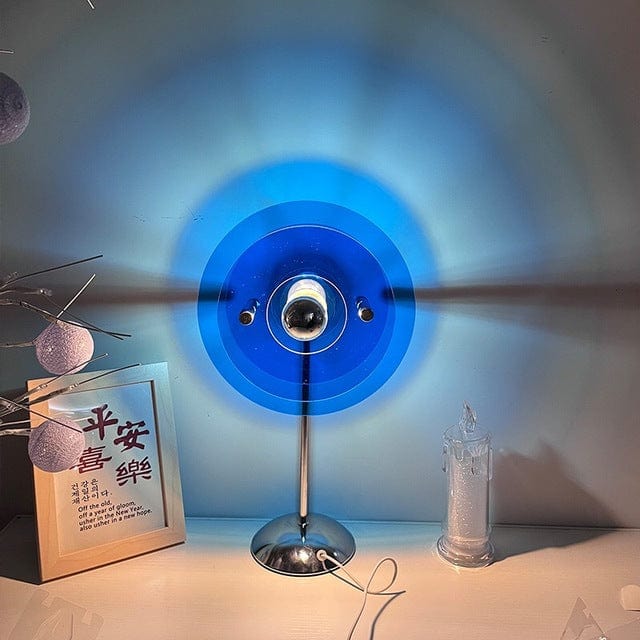 Bordlampe med Solnedgangsprojektion 11