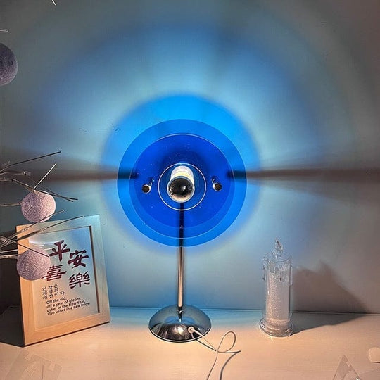 Bordlampe med Solnedgangsprojektion 11