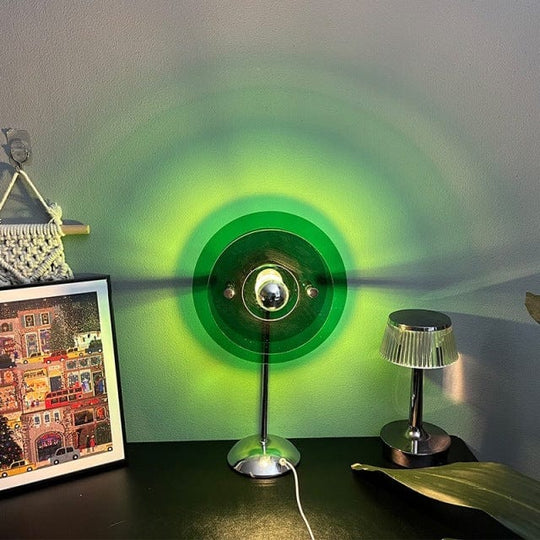 Bordlampe med Solnedgangsprojektion 12