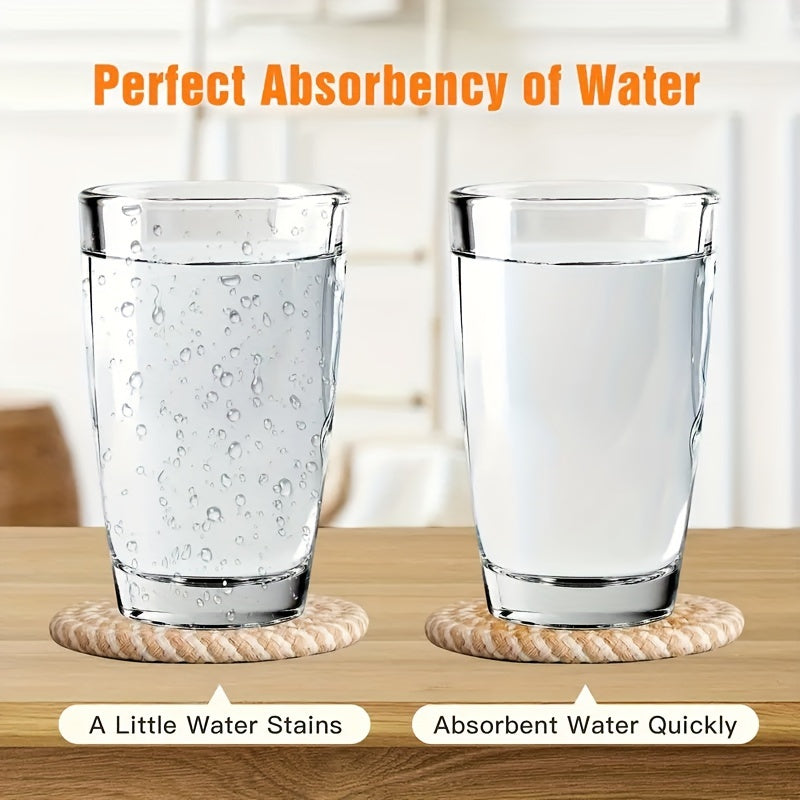 Bordskåner Sæt i Boho Stil – 8 Deler Vævet Design til Hjemmet 7