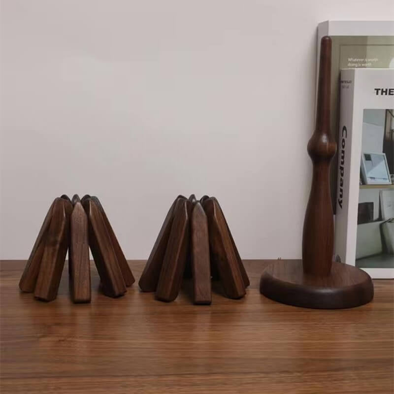 Bordskånersæt i Sort Valnøddetræ 4