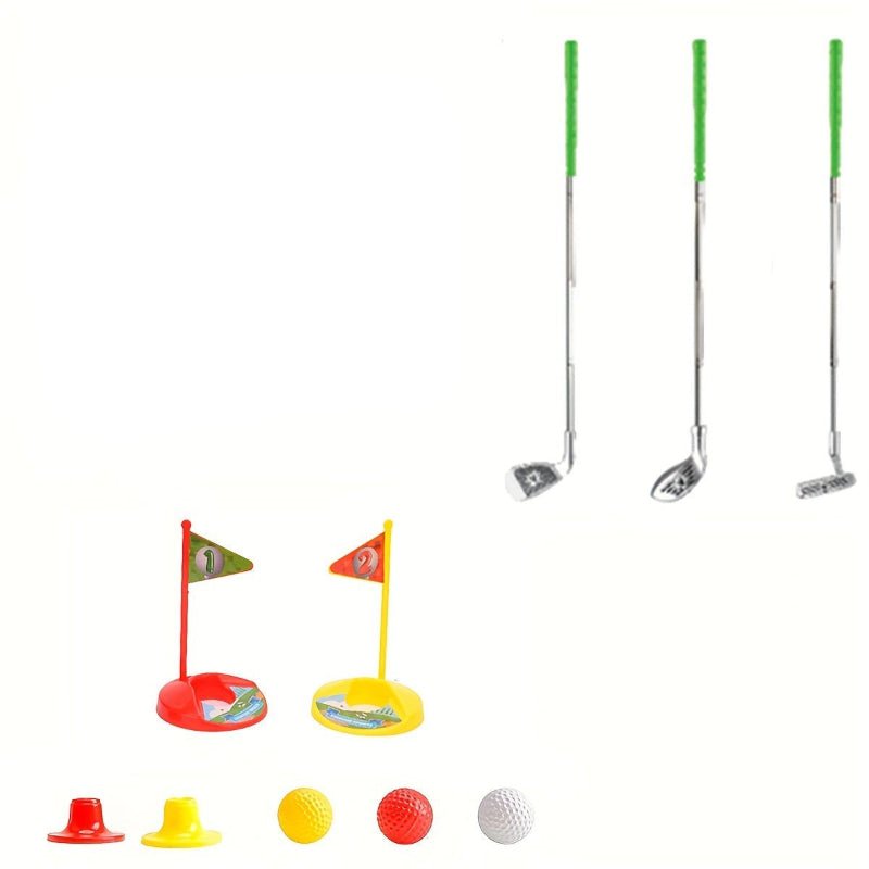 Børnegolfsæt med Justerbare Køller til Børn 7