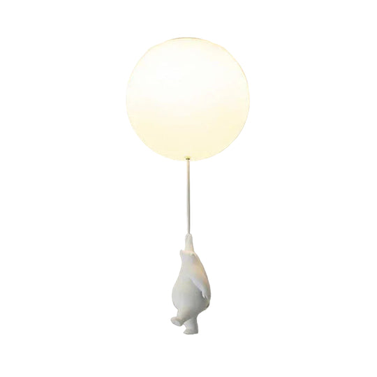 Børnelampe Hænge med Bjørn og Ballon Design 0