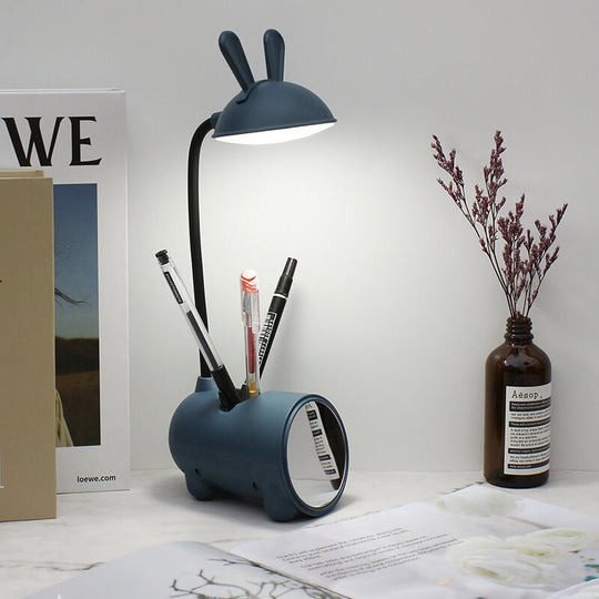 Børnelampe Touch-Lampe med Penneholder Kanin Design 9
